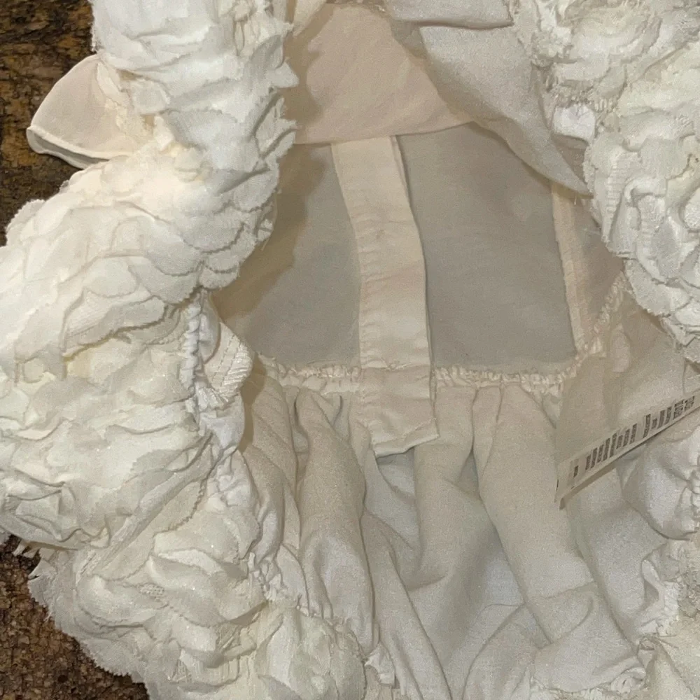 Jillian's Closet‎ cream color bubble dress 24 M